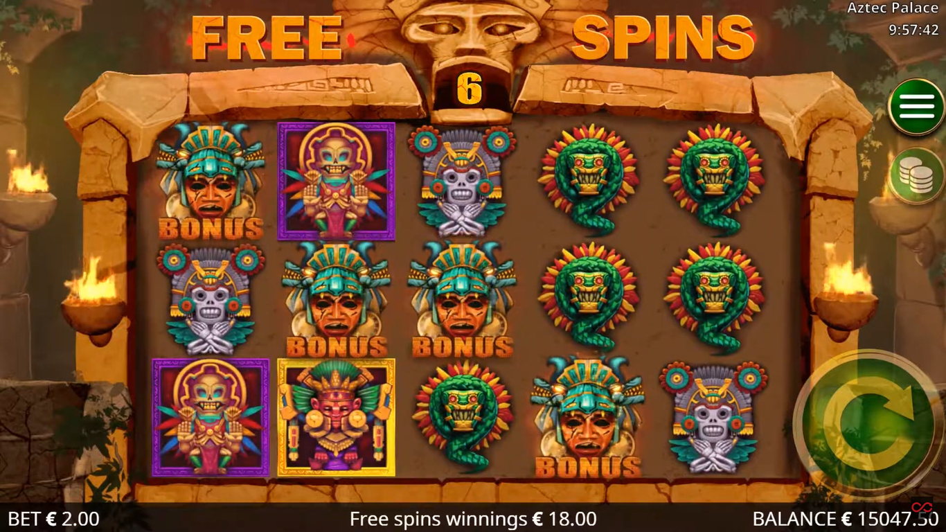 Aztec Palace Slot Demo Image