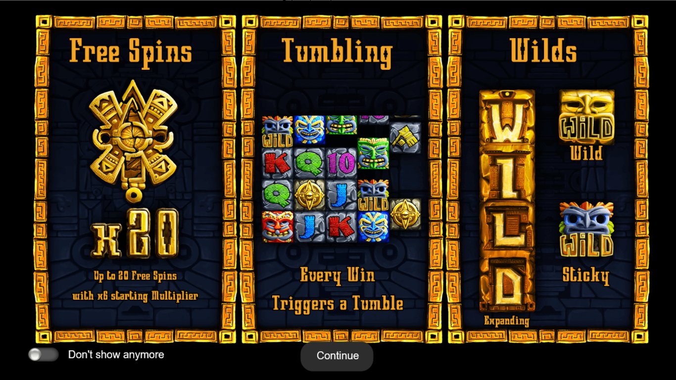 Aztec Wilds Slot Demo Image