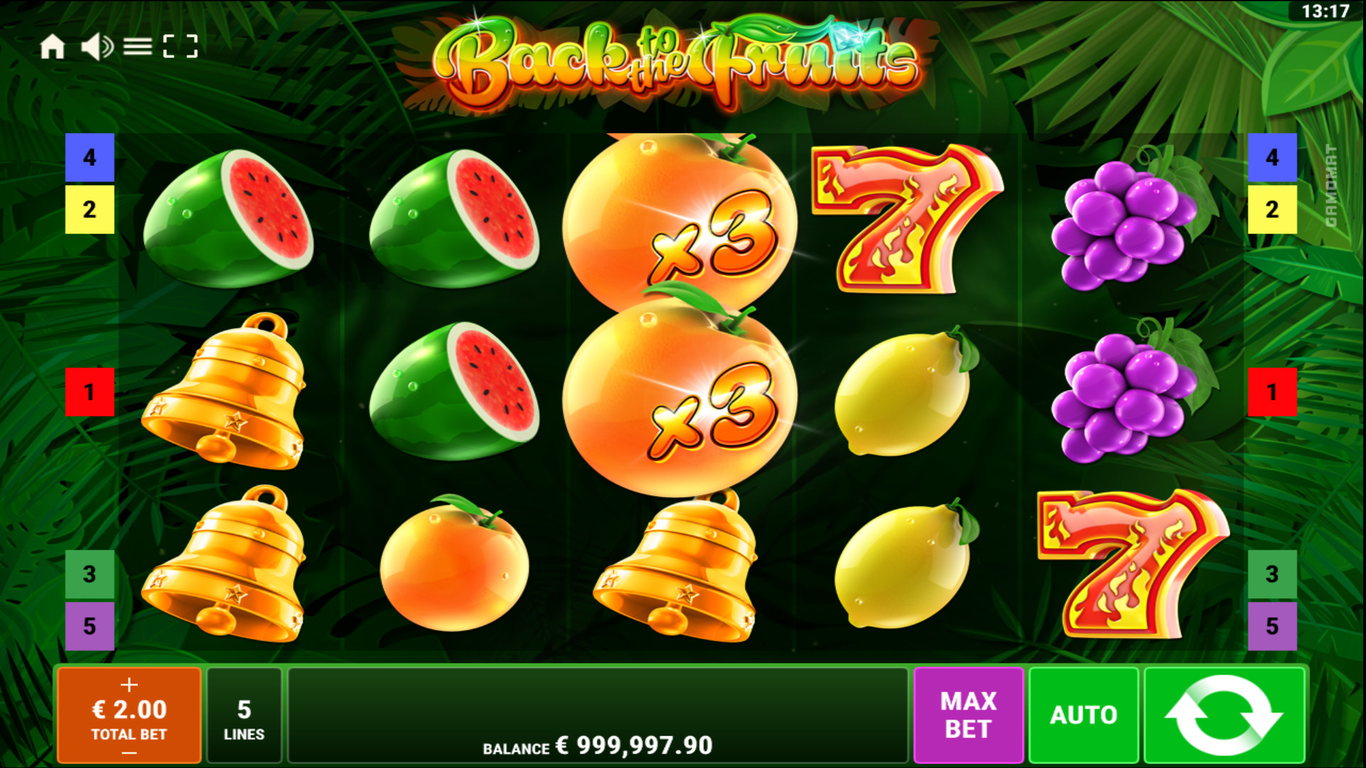 Back to the Fruits Slot Demo Image
