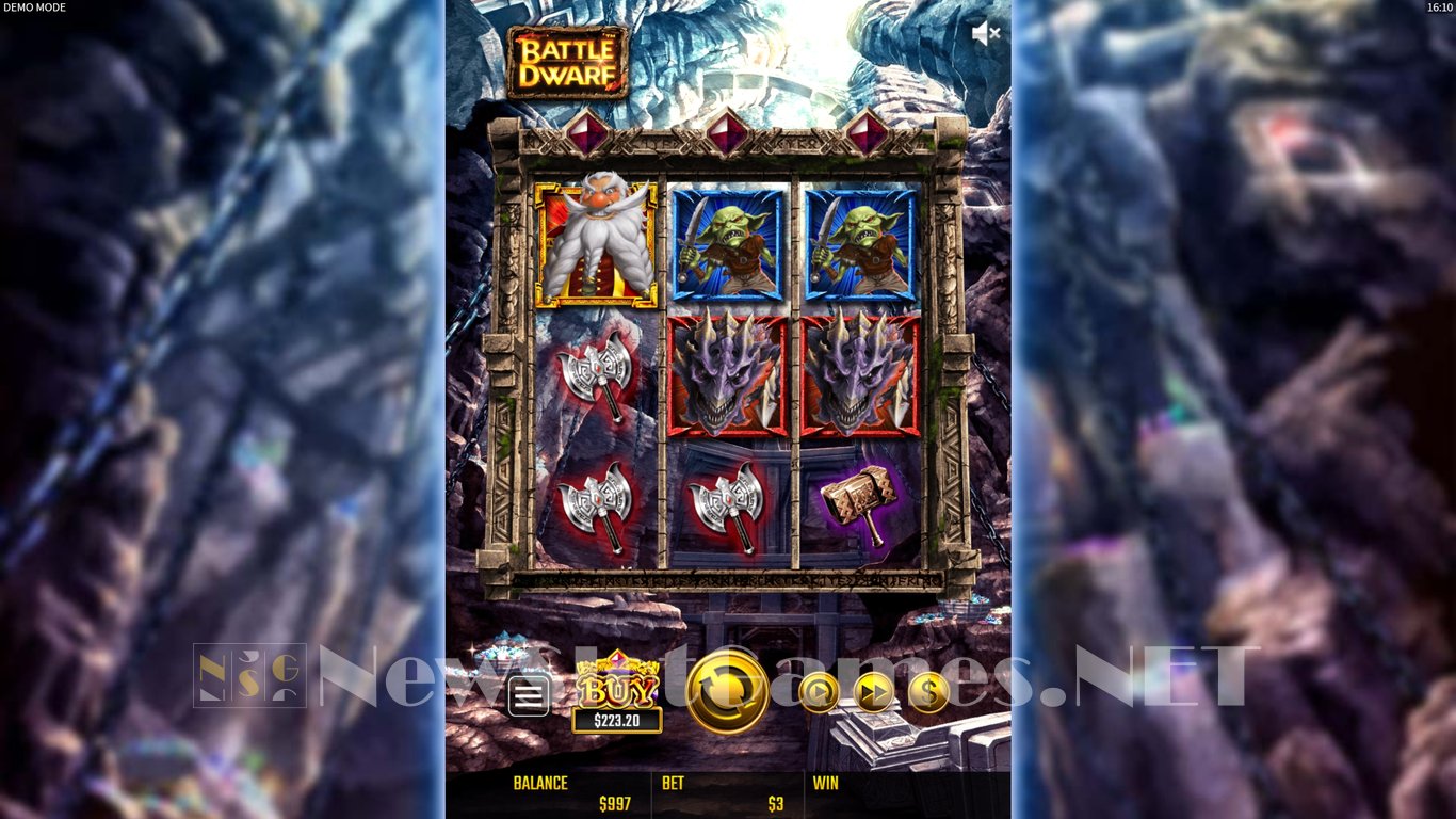 Battle Dwarf Slot Demo Image