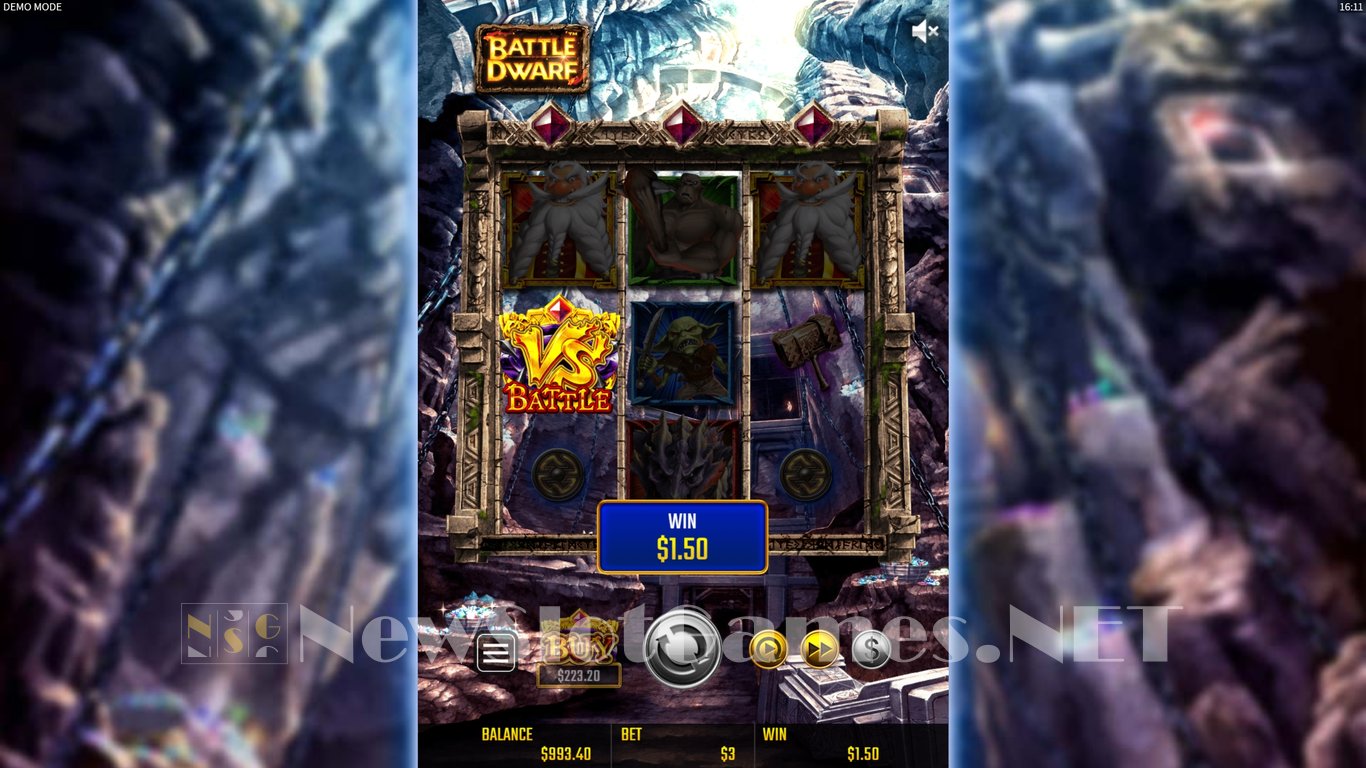 Battle Dwarf Slot Slot Image in Demo - pic. 2