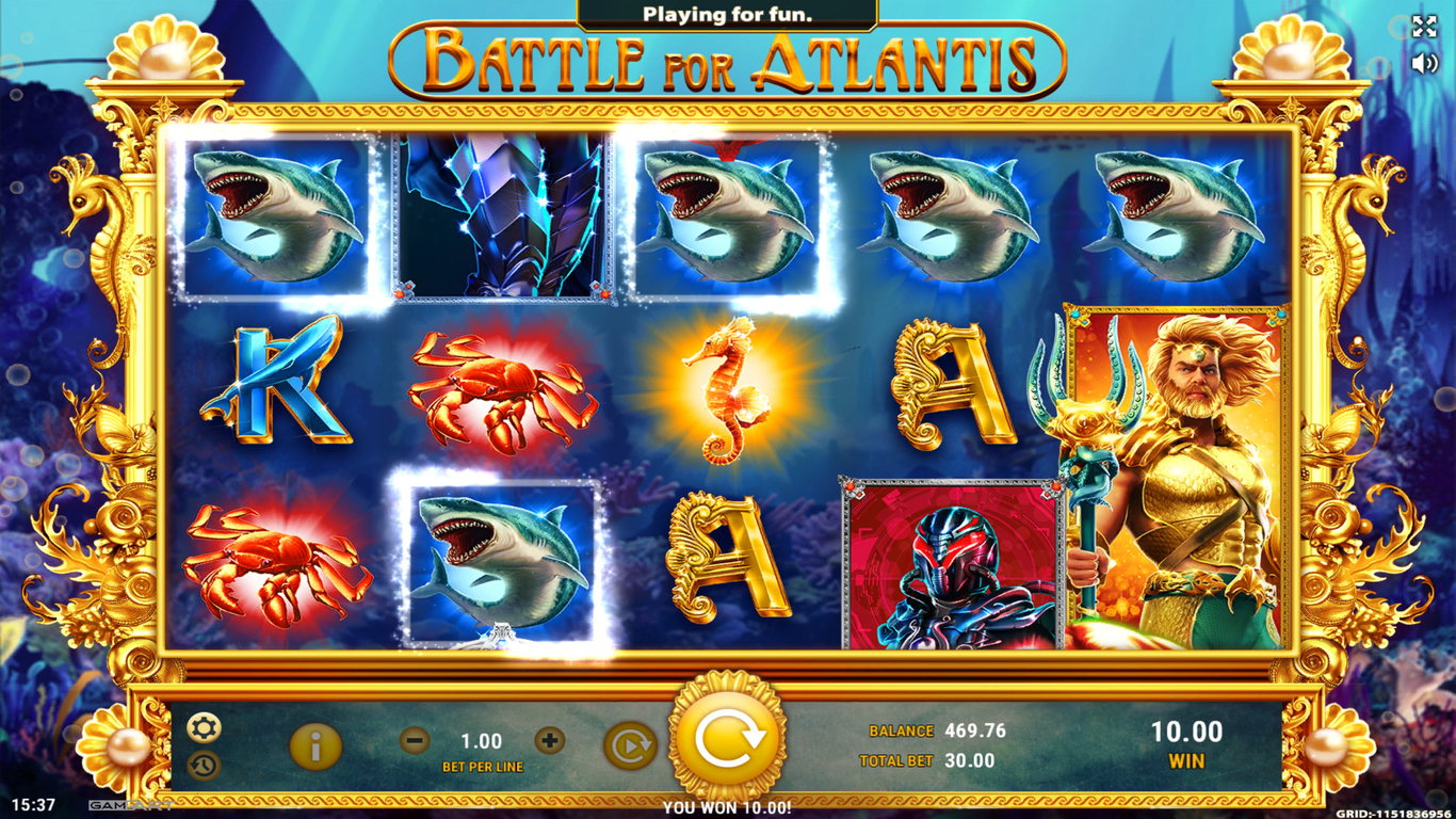 Battle for Atlantis Slot Slot Image in Demo - pic. 2