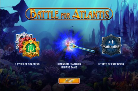 Battle for Atlantis Slot Logo