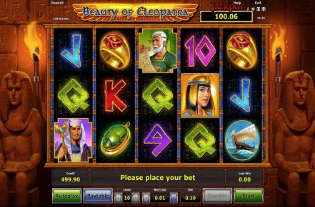 Beauty of Cleopatra Slot Logo