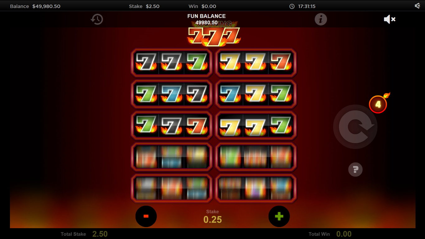 Blazing 777 Slot Slot Image in Demo - pic. 3