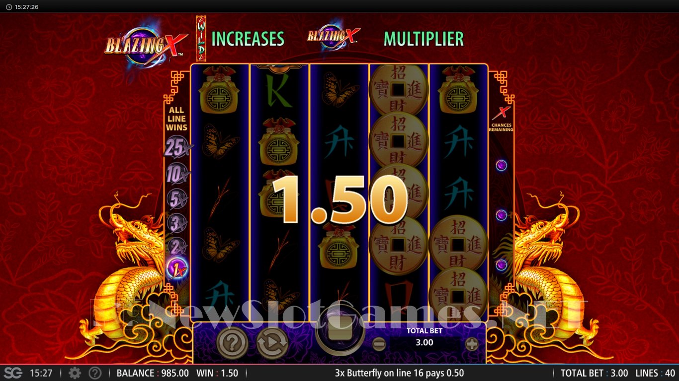 Blazing X Slot Slot Image in Demo - pic. 8