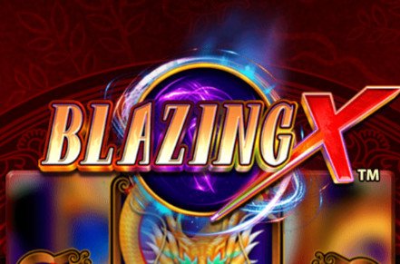 Blazing X Slot Logo