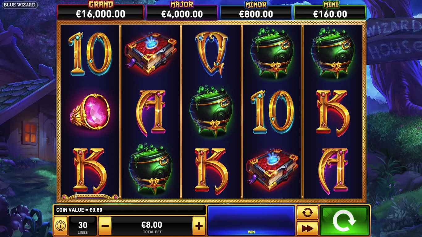 Blue Wizard Slot Demo Image