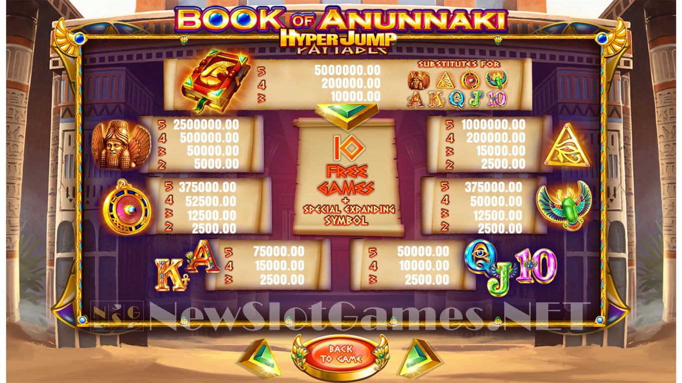 Book of Anunnaki Slot Slot Image in Demo - pic. 6