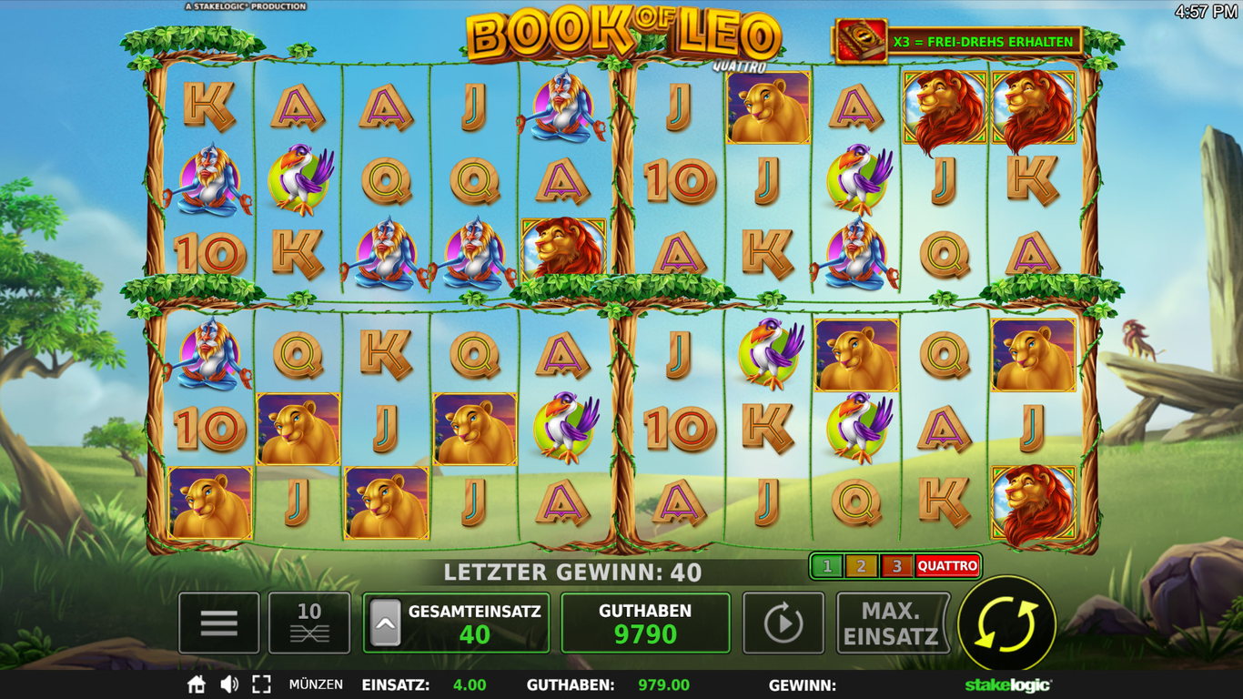Book of Leo Slot Slot Image in Demo - pic. 2