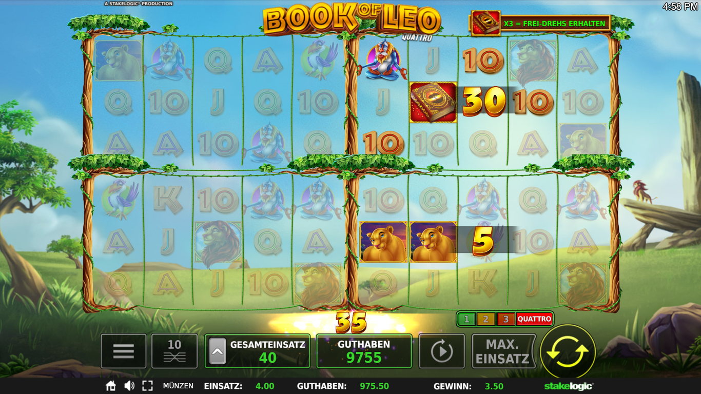 Book of Leo Slot Slot Image in Demo - pic. 3