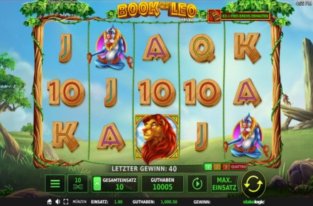 Book of Leo Slot Icon