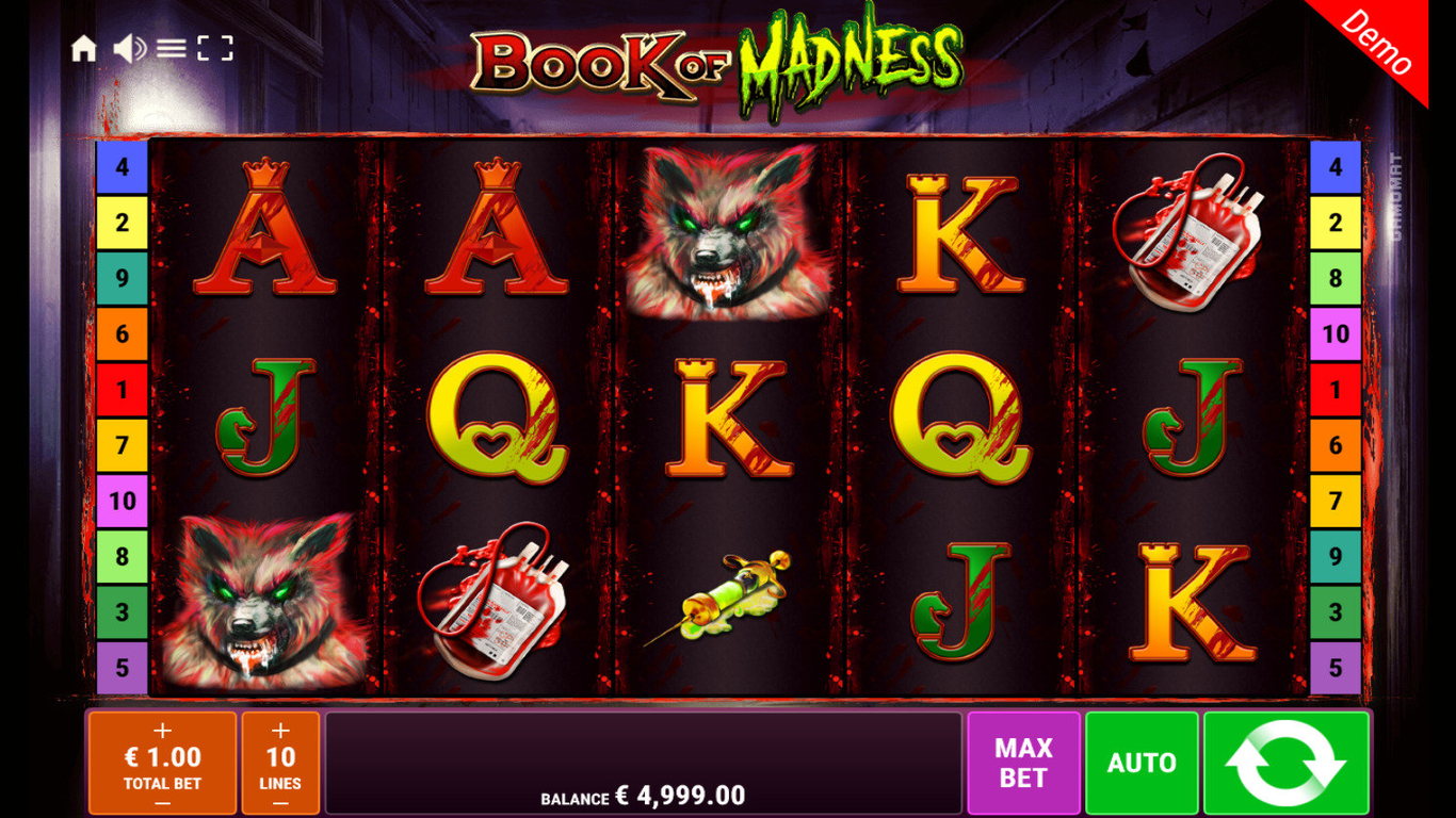 Book of Madness Slot Demo Image