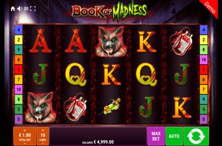 Book of Madness Slot Logo