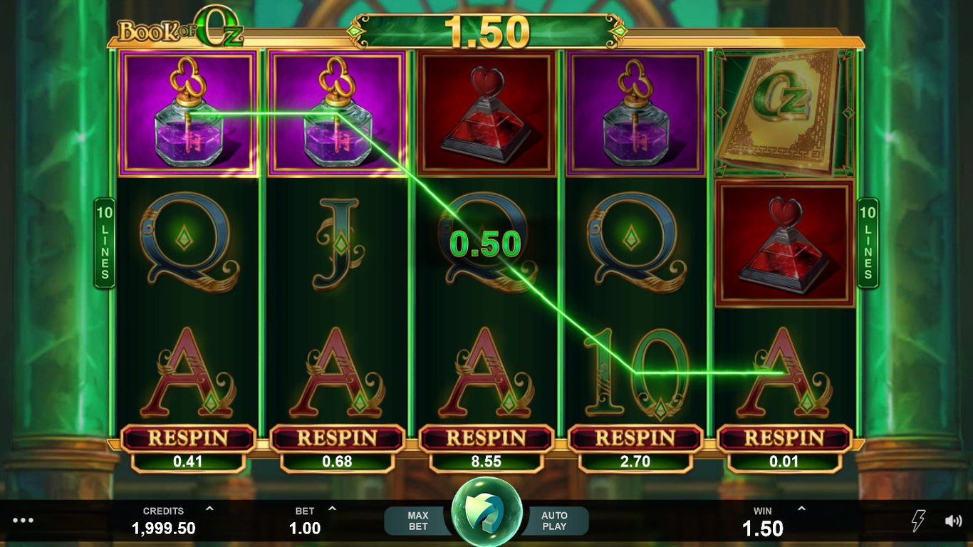 Book of Oz Slot Slot Image in Demo - pic. 2