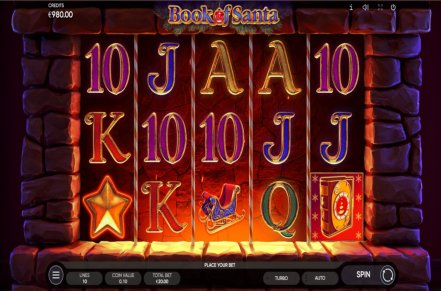 Book of Santa Slot Icon