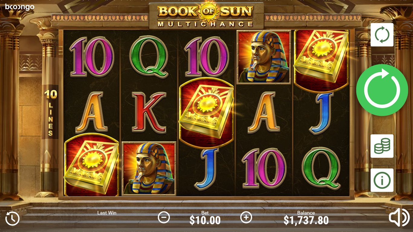 Book of Sun Multichance Slot Demo Image