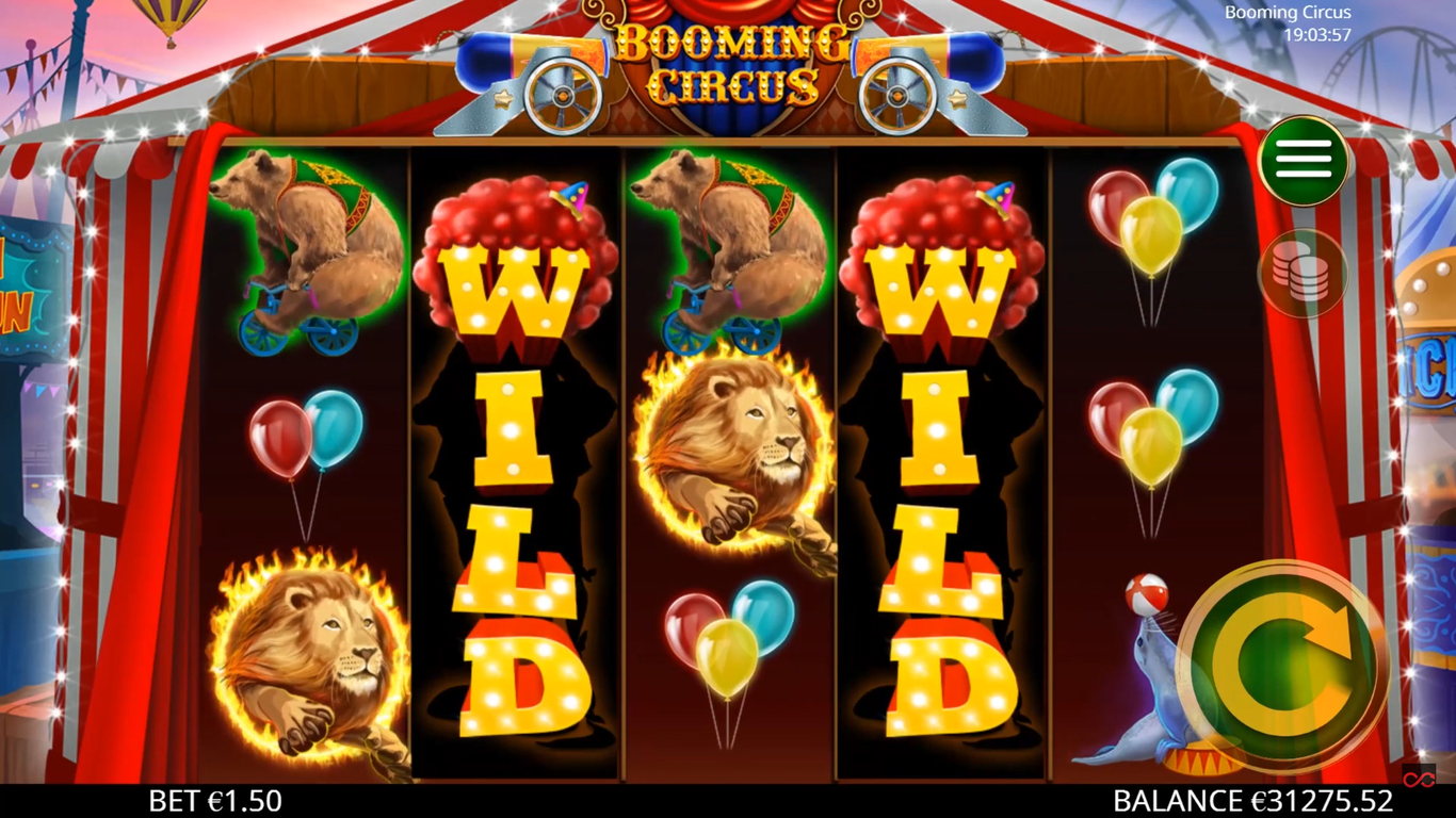 Booming Circus Slot Slot Image in Demo - pic. 2