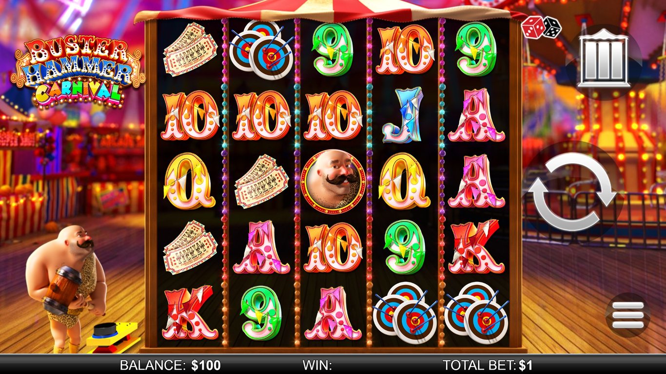 Buster Hammer Carnival Slot Demo Image