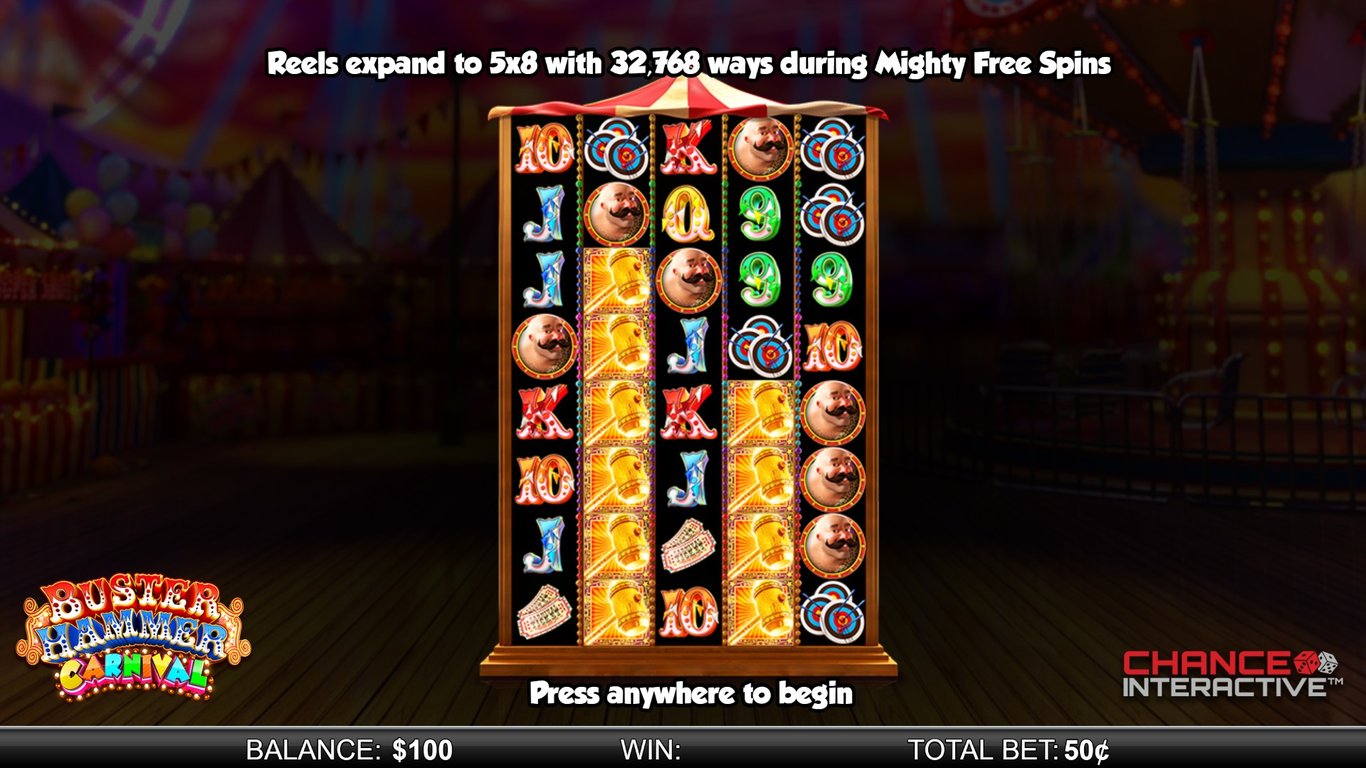 Buster Hammer Carnival Slot Slot Image in Demo - pic. 2