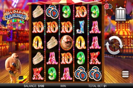Buster Hammer Carnival Slot Icon