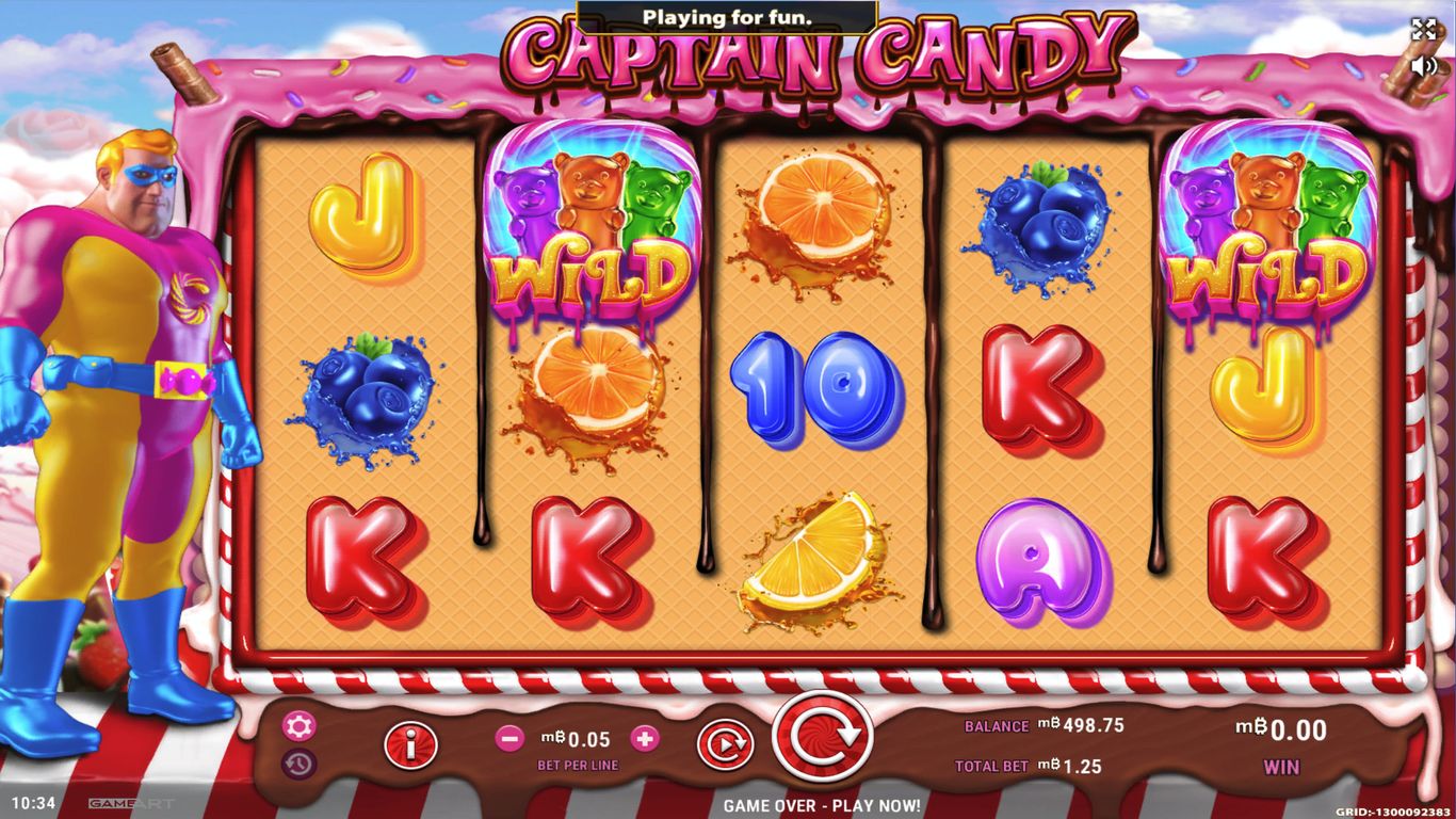 Captain Candy Slot Slot Image in Demo - pic. 2