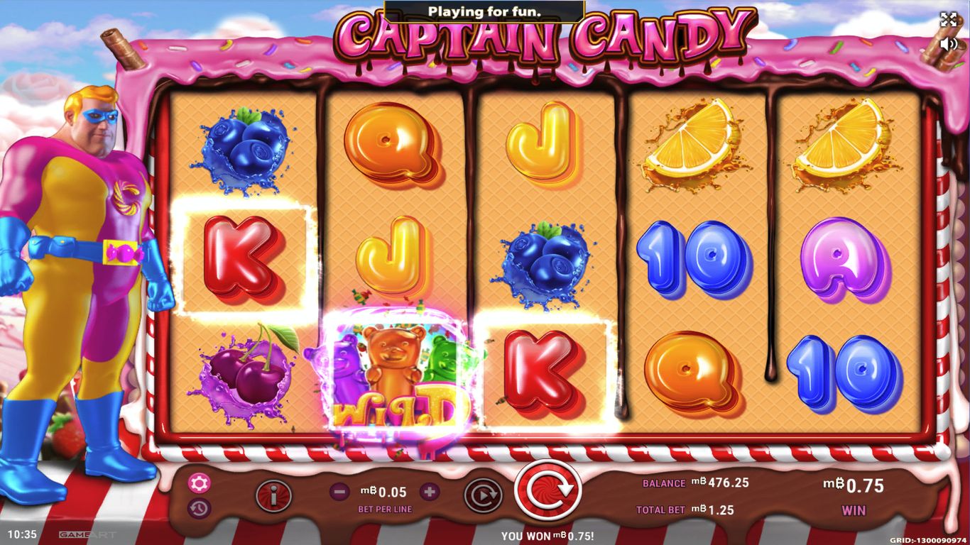 Captain Candy Slot Slot Image in Demo - pic. 3