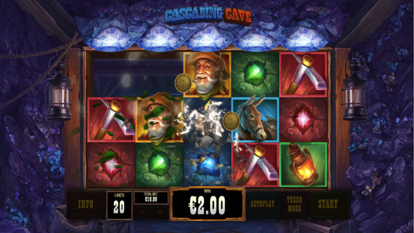Cascading Cave Slot Slot Image in Demo - pic. 3
