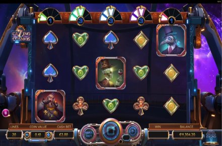 Cazino Cosmos Slot Logo