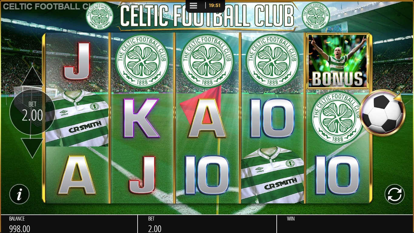 Celtic Football Club Slot Demo Image