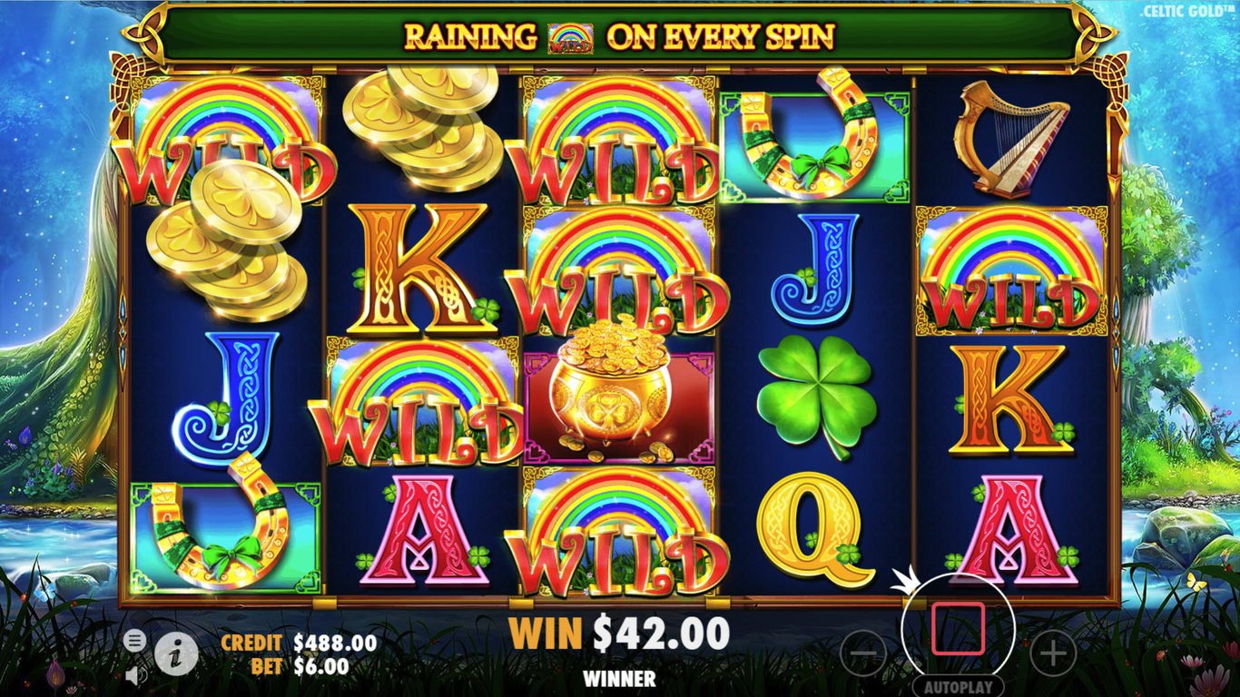 Celtic Gold Slot Demo Image