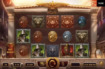 Champions of Rome Slot Logo