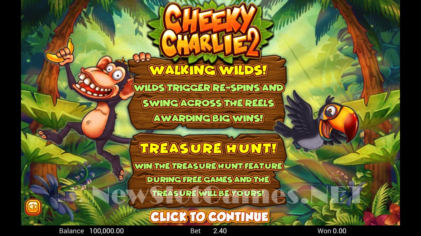 Cheeky Charlie 2 Slot Demo Image