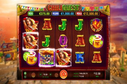 Chili Quest Slot Logo