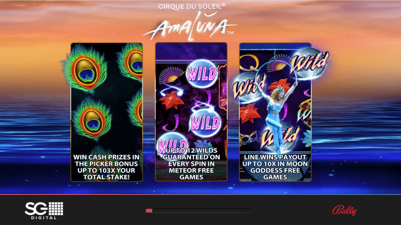 Cirque du Soleil Amaluna Slot Demo Image