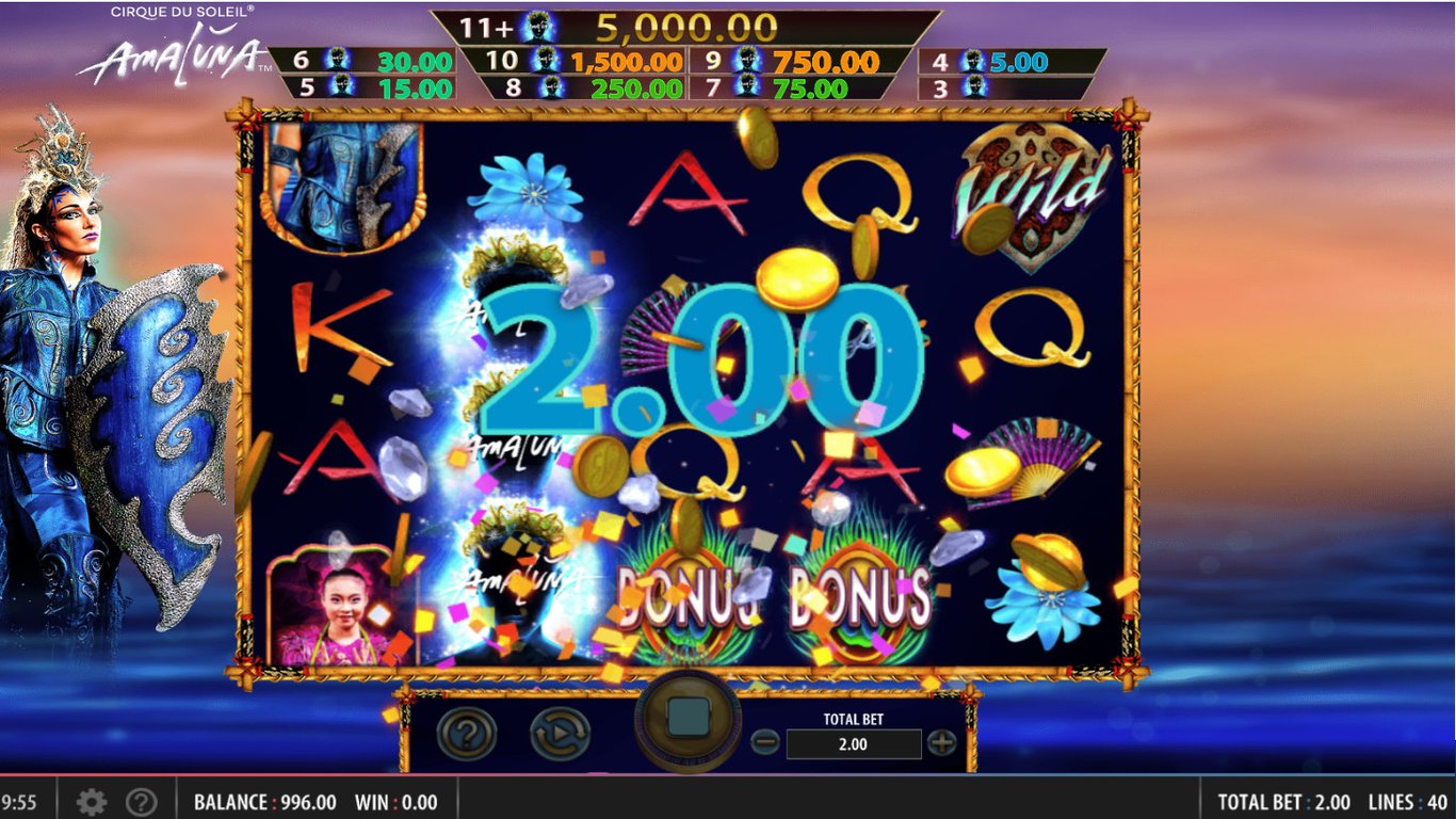 Cirque du Soleil Amaluna Slot Slot Image in Demo - pic. 3