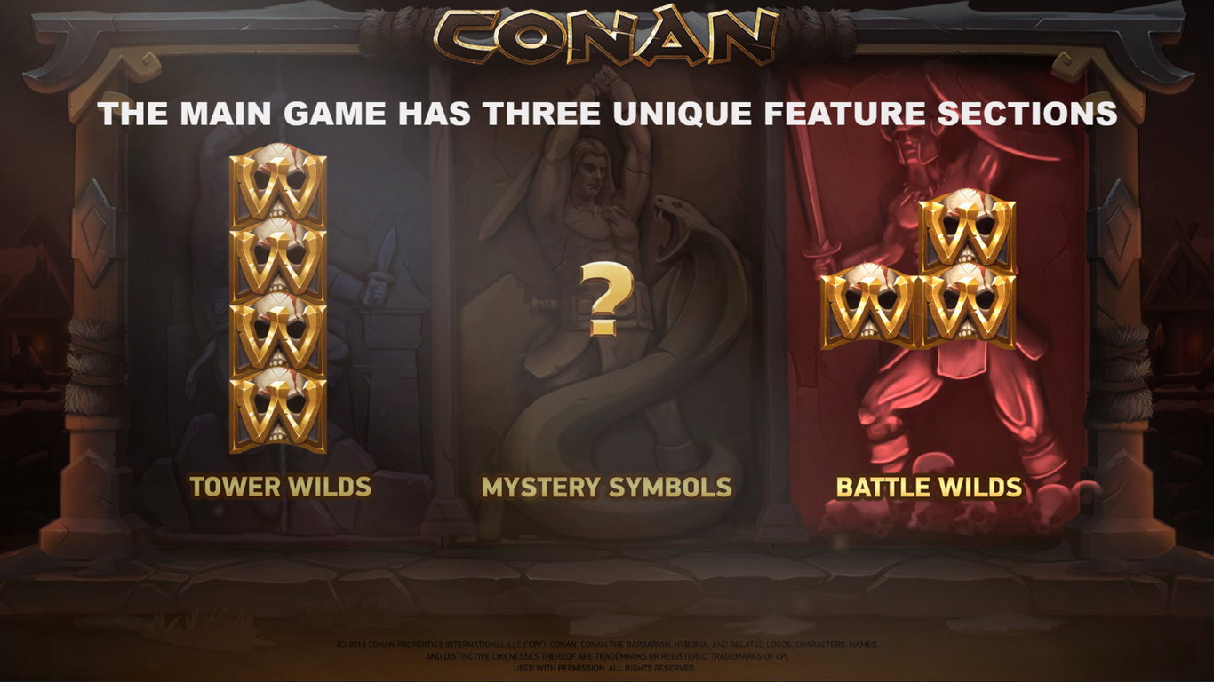Conan Slot Demo Image