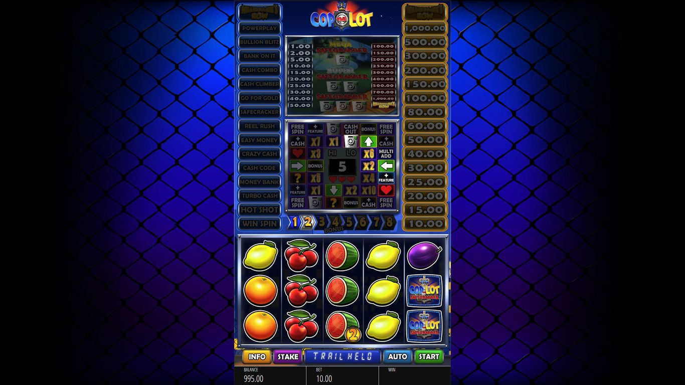 Cop the Lot Safegrabber Slot Demo Image