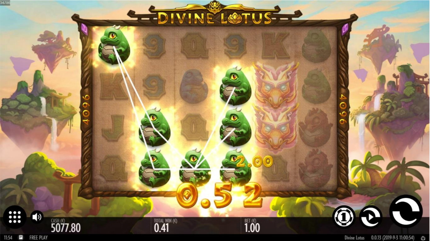 Divine Lotus Slot Slot Image in Demo - pic. 2