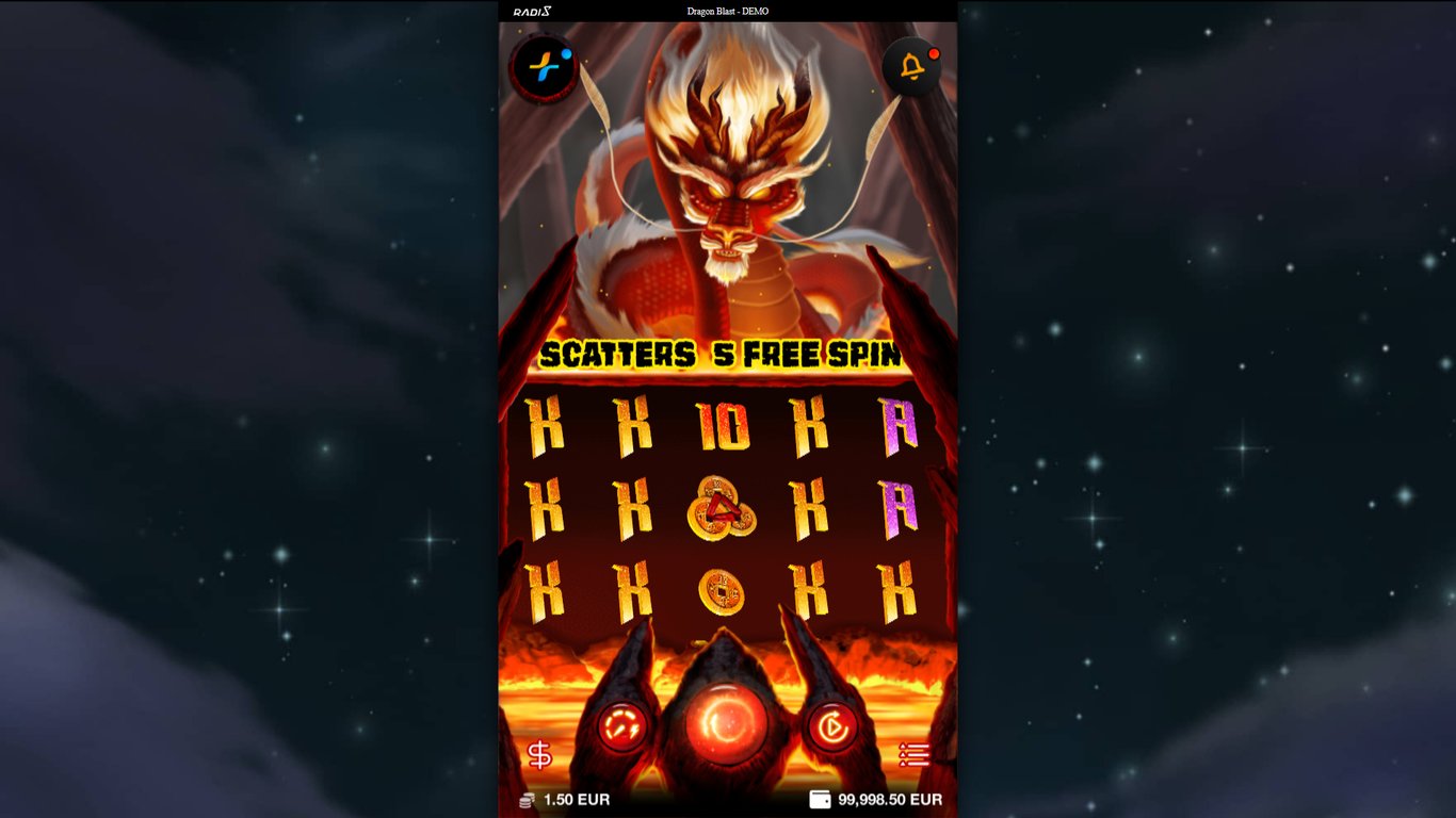 Dragon Blast Slot Demo Image