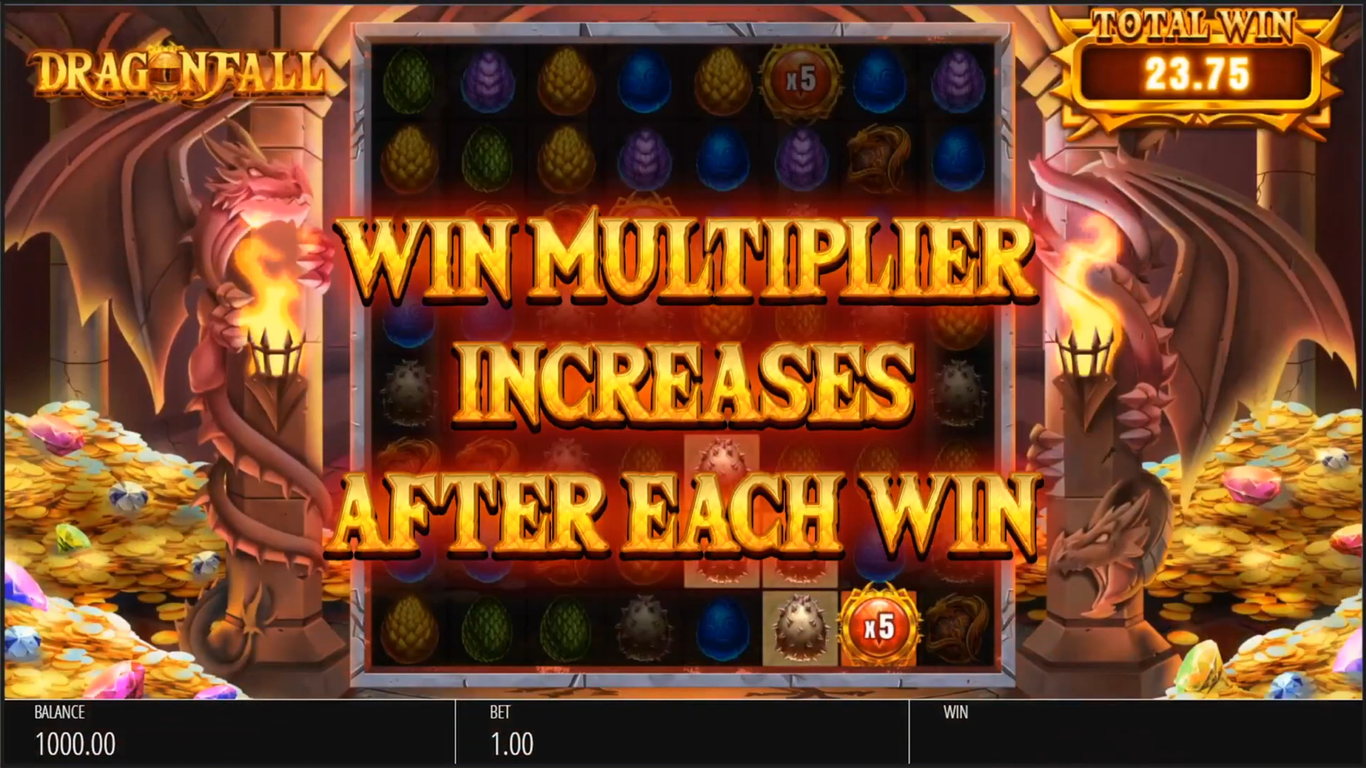Dragon Fall Slot Slot Image in Demo - pic. 3