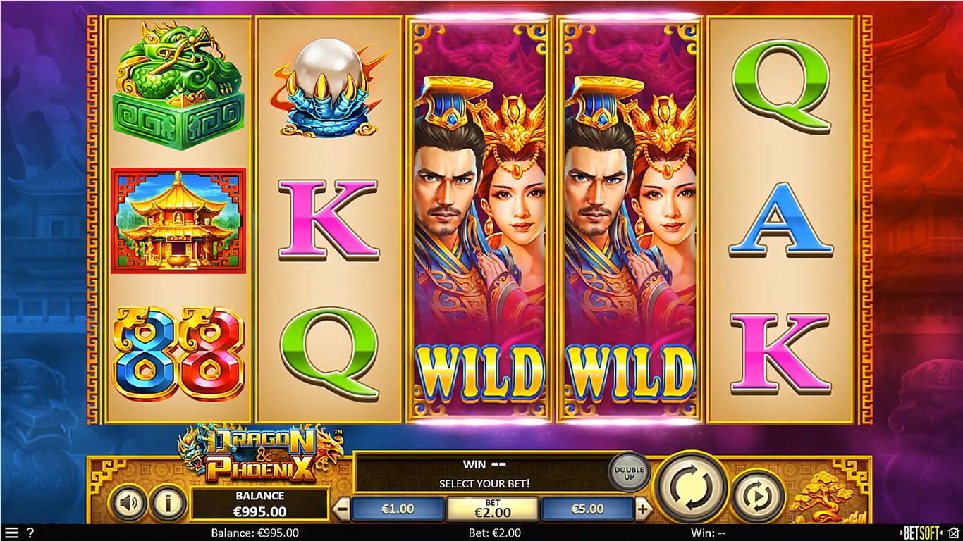 Dragon and Phoenix Slot Demo Image