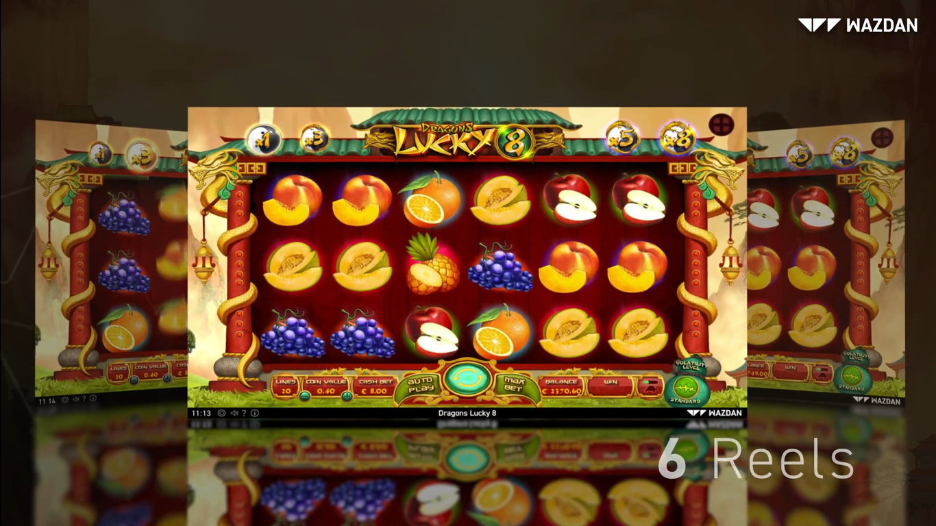 Dragons Lucky 8 Slot Demo Image