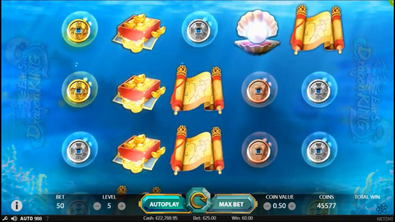East Sea Dragon King Slot Demo Image