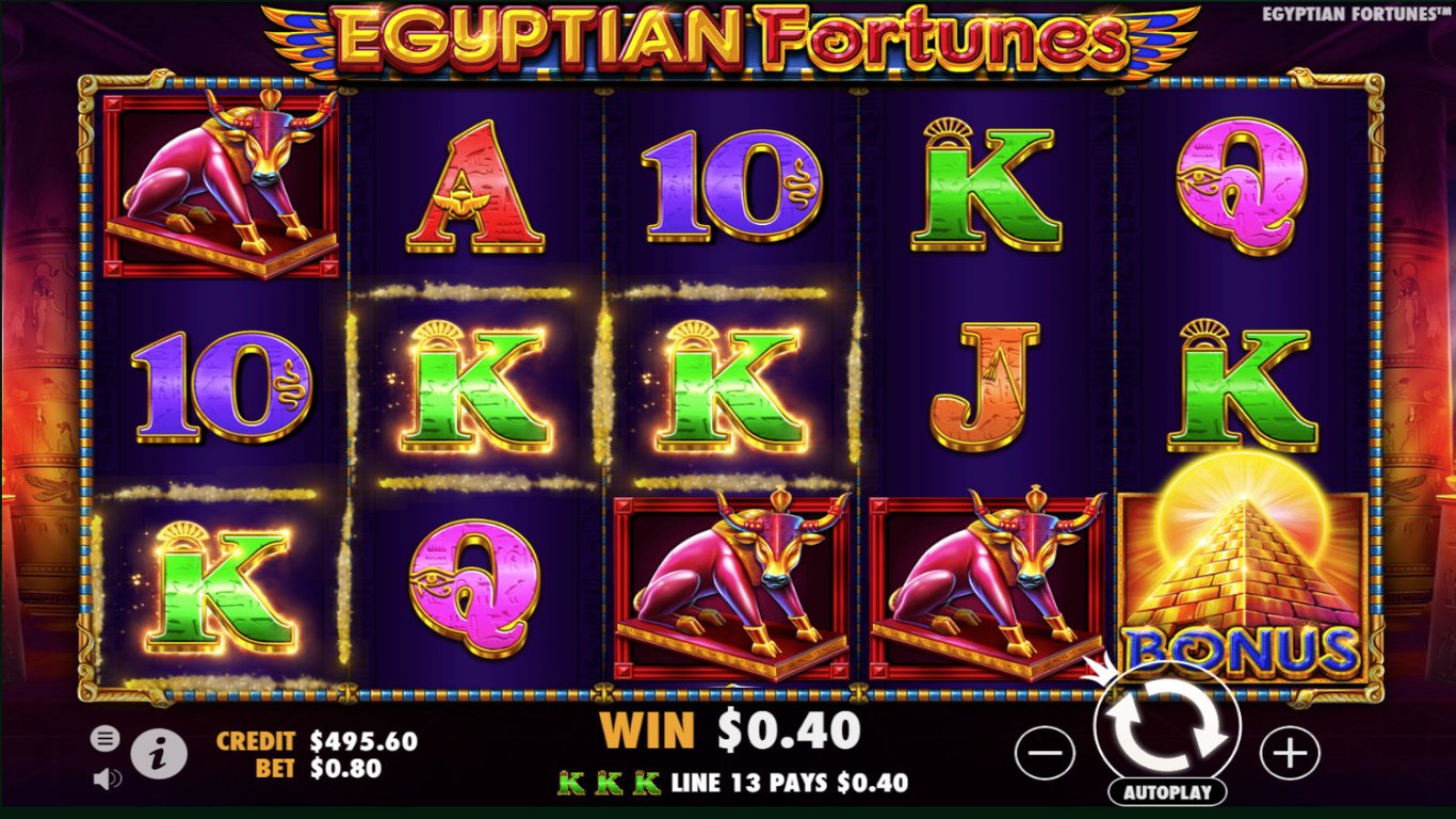 Egyptian Fortunes Slot Slot Image in Demo - pic. 2