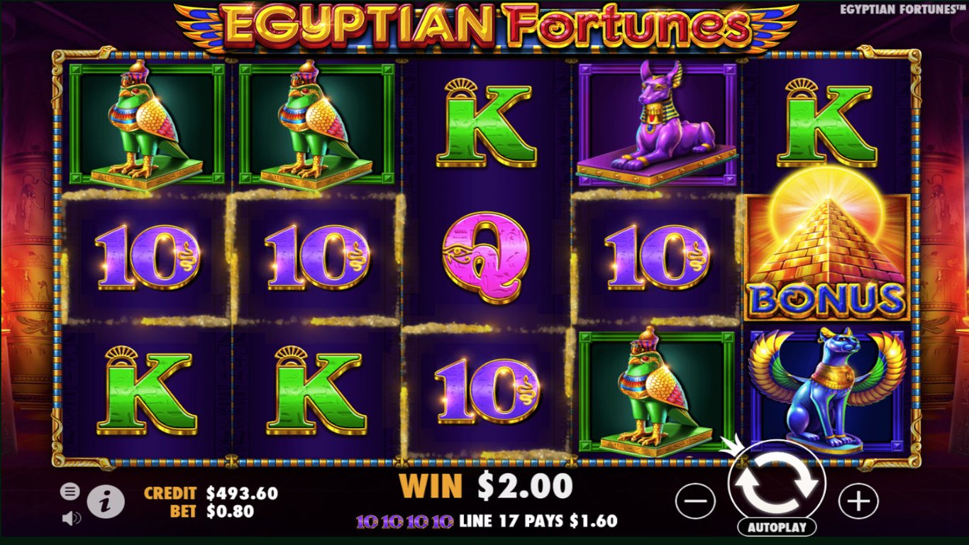 Egyptian Fortunes Slot Slot Image in Demo - pic. 3