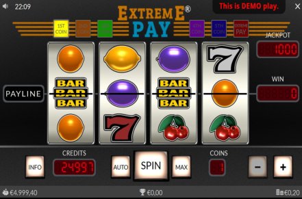Extreme Pay Slot Logo