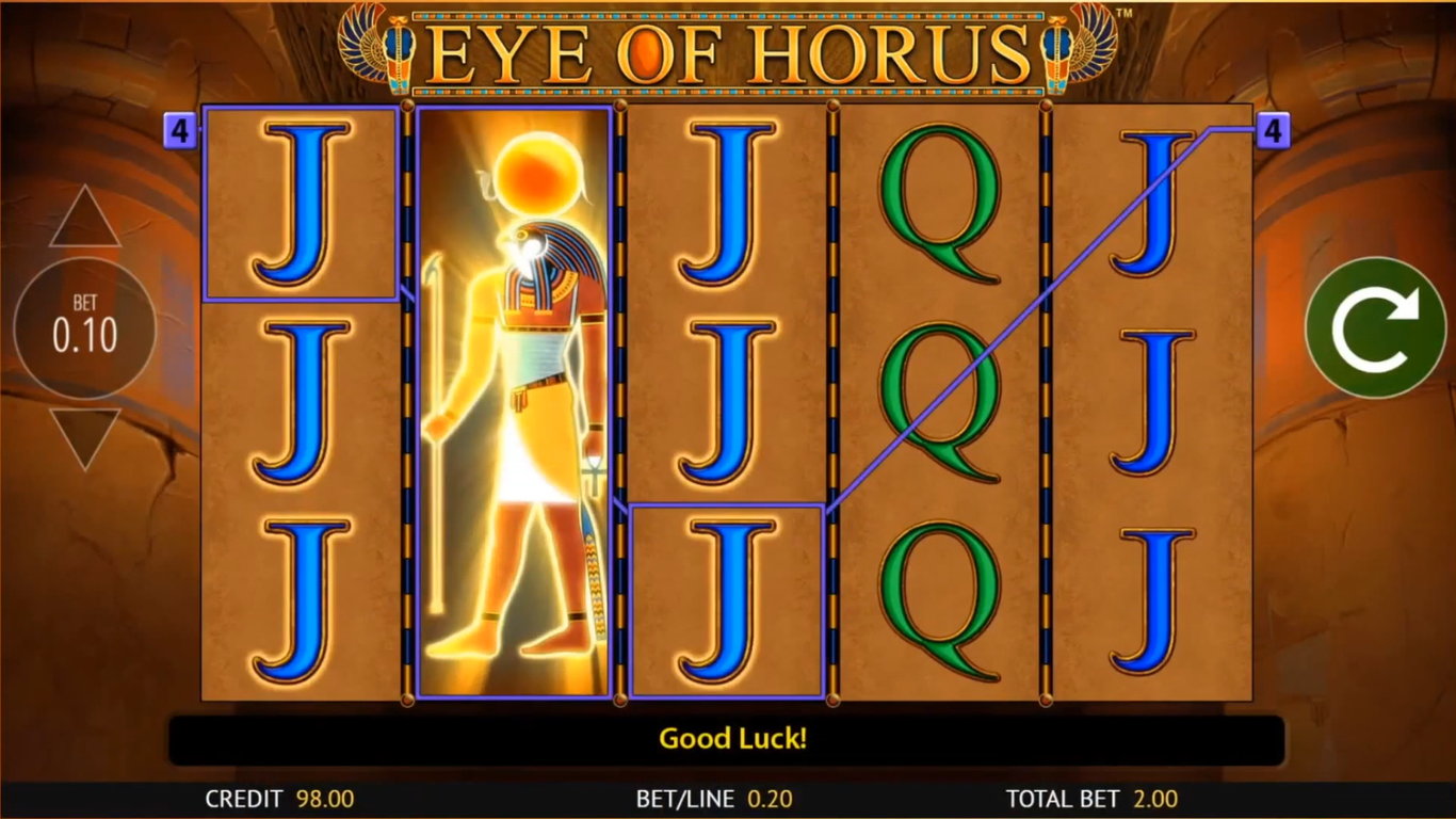 Eye of Horus Megaways Slot Demo Image