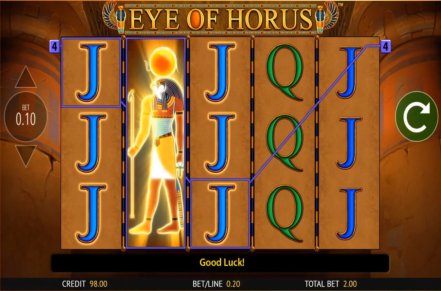 Eye of Horus Megaways Slot Logo