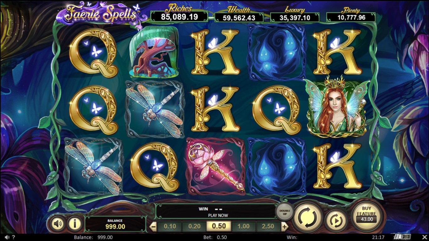 Faerie Spells Slot Demo Image